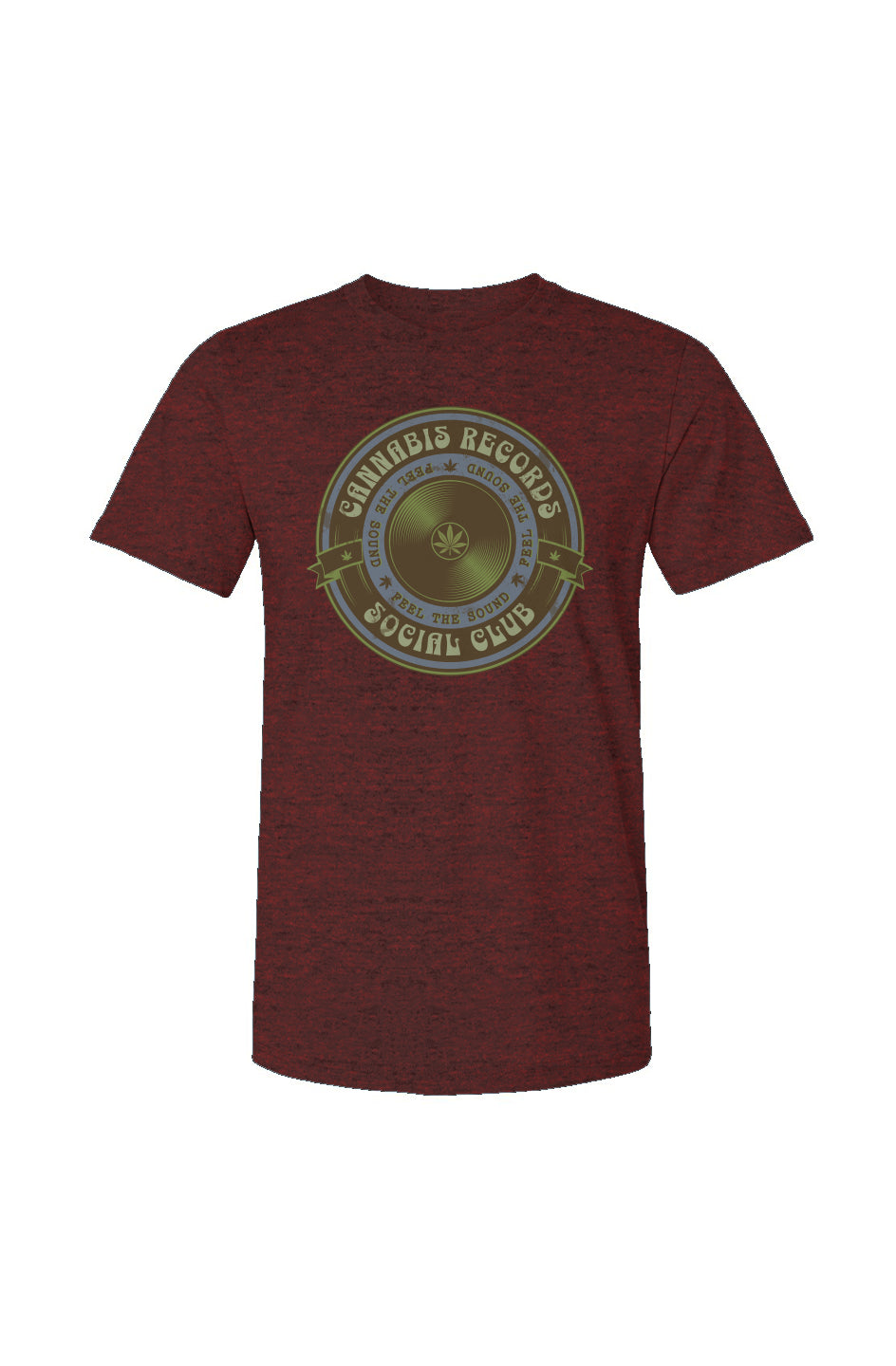 CRSC Vintage Logo Heather T-Shirt - Red