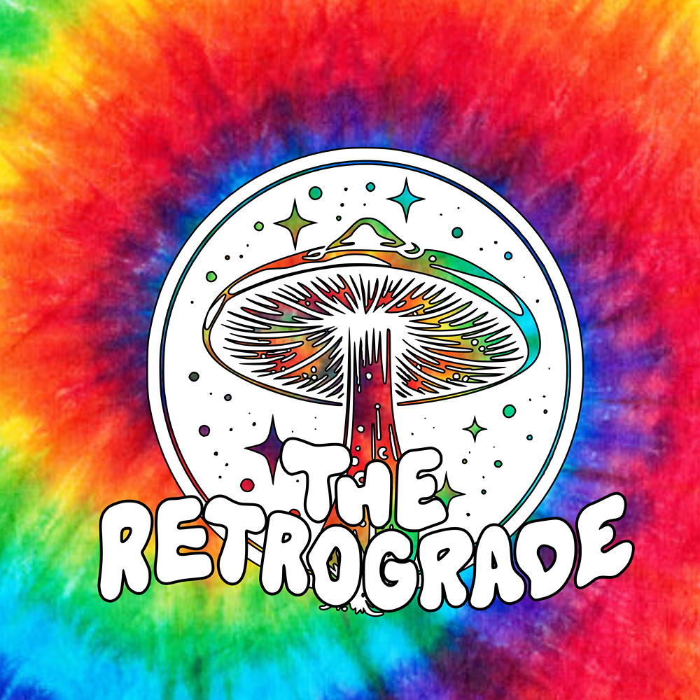 Retrograde Tie Dye Space Shroom T-Shirt